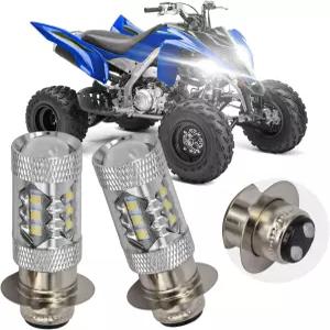 ATVS YFM350 400 450 660 700 랩터 블래스터 200 350 YFZ TRX 400EX LTZ400용 USTPO 2Pcs 80W 슈퍼 화이트