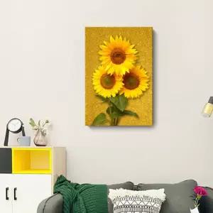 해바라기 액자 리치30X40 돈들어오는 현관 캔버스액자 프레임 원목액자 해바라기액자 거실액자 a2액자