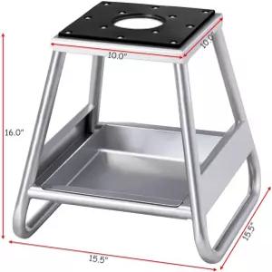 고플러스 모터사이클 모터크로스 더트 바이크 패널 스탠드 호이스트 유지보수 트 잭 1000LB 용량(탈부착