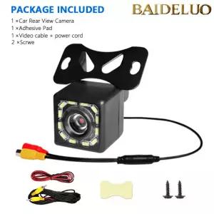 IR 자동차 후방 카메라 광각 후진 주차 방수 CCD LED 자동 백업 모니터 BMW용 범용 신형 HD 야간 시야