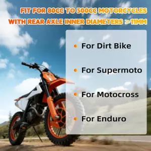 JFG 레이싱 더트 바이크 트라이앵글 스탠드 피트 슈퍼모토 크로스 엔듀로-블랙용 유니버설 모터사이클