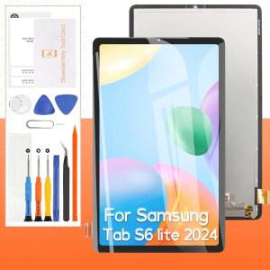 삼성 갤럭시 탭 S6 라이트 2024 화면 교체 SM-P620 SM-P625 10.4인치 LCD 디스플레이 터치스크린 디지타이저 풀 어셈블리, 도구 포함