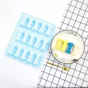 강아지 간식 만들기 실리콘 몰드 15구 반려견 반려모 쿠키만들기 베이킹몰드