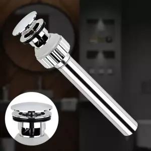 D-스크류 자동팝업아연 세면대배관 부속교체 배수트랩 하수구트랩 세면대부속품 세면대팝업