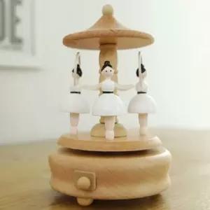 발레리나 우드 오르골 장식품 미니어처 인테리어 소품