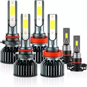 쉐보레 실버라도 1500(2007-2015) 2500 HD 3500 HD(2007-2019) 콤보 9005 하이빔 H11 로우빔 LED