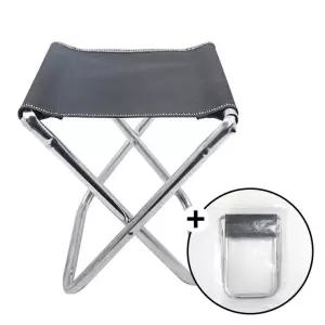 가벼운 접이식 휴대용 의자 지퍼백 증정 이동식 등산 낚시 캠핑 경량 미니