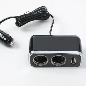 차량용 시거잭 USB 2구소켓 차량용시거잭 시거잭변환기 시거잭케이블 시거잭멀티탭 시거잭충전기