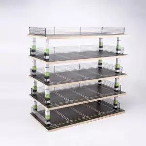 건물 미니어처 모형 아크릴 재료 야외 고양이 진열 전시장 키덜트 디오라마 평면 룸 자동차