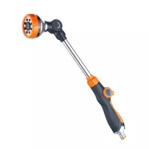 롱타입 메탈 호수헤드 물 분사기 물호스 정원 8종분사 물호수 베란다호스 청소호스 정원호스 원예호스