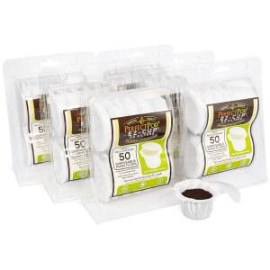 일회용 재사용 커피 가능한 EZ 포드 필터 300 종이 위한 CT 6팩 캡슐 완벽한