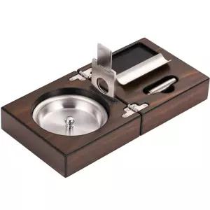 파이프 트레이세트 시가 재떨이 곰방대 정리 보관 흡연 용품  단일 금속