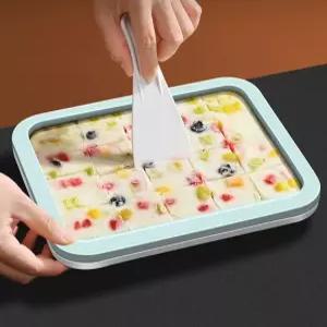 가정용 철판아이스크림 메이커 플레이트 간식 만들기