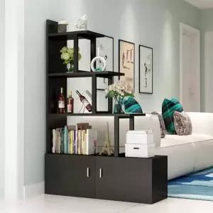 현관 원목 파티션 가벽 인테리어 칸막이 공간 선반