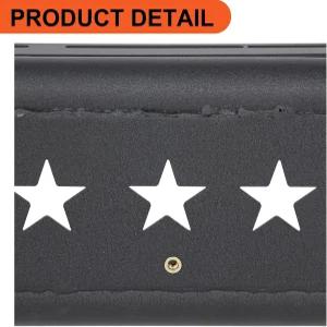 2005-2023 토요타 타코마 픽업 트럭 범퍼 브러시 그릴 가드 헤비 듀티 스틸 텍스처 파우더 마감 블랙과