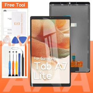 삼성 갤럭시 탭 A7 라이트 SM-T220N Wi-Fi 버전 LCD 디스플레이 터치스크린 디지타이저 풀 어셈블리용 화면 교체(T227u / T225용 제외)