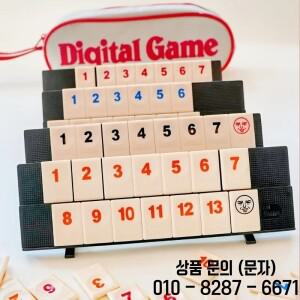 표준 이스라엘 마작 디지털 카드 럼미 클래식 테이블 게임 가족 멀티플레이어 여행용 버전