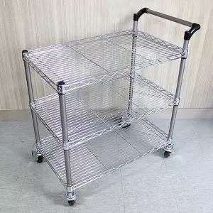 와이어카트 주방서빙 서빙카수레 대차핸드카 식당웨건 웨건 서빙카 트롤리 써빙카트 써빙카 주방카트