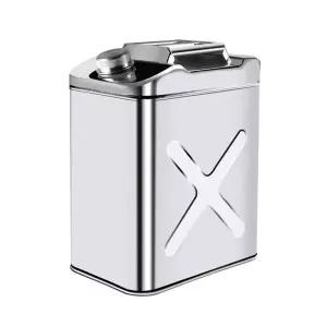 스테인리스 기름통 스텐 휘발유통 오일 등유 연료통 캠핑용 차박