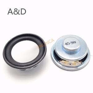 스피커 혼 3W 4R 직경 4CM 미니 소형 앰프 고무 가스켓 라우드 트럼펫 2개