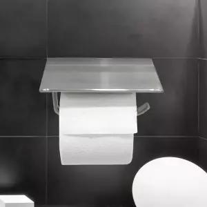 무광 스텐레스 선반형 화장실 휴지걸이 무광휴지걸이 스텐레스휴지걸이 무광스텐휴지걸이