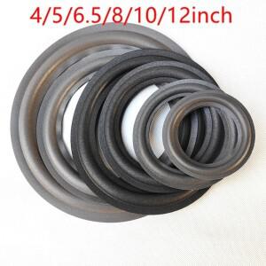 2PCS 4 인치 5 6.5 8 10 12 스피커 폼 수리 접이식 가장자리 링 서브 우퍼 액세서리