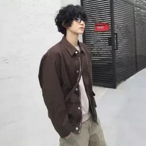 [매장정품] [에잇세컨즈] 집업 초어 재킷 브라운 (456339CMMD) 3858599