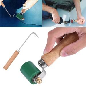 40mm 실리콘 핸드 압력 롤러 심 루핑 롤 지붕용 고온 휠  공기 가열 PVC 용접