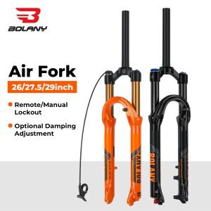볼라니 MTB 에어 포크 여행용 오일 서스펜션 리바운드 조정 경량 자전거 R29 액세서리 부품 인치 120mm