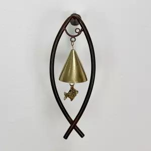 동파이프 물고기 1종 중 황동 문종 도어벨 풍경종 간접종 타종 유기종 현관문종 출입문종