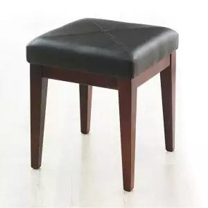 보로스 웬지 원목 보조의자 화장대의자미니간이스툴모 화장대의자 미니의자 간이의자 스툴 매장보조의자