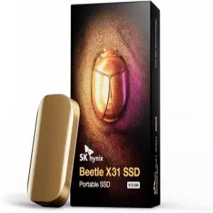 SK하이닉스 비틀 X31 1TB 휴대용 SSD(DRAM 포함) 최대 1050MB/s USB 3.2 Gen2 PC Mac 노트북 PS5와