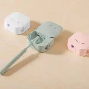 칫솔살균기 스마일 휴대용살균기 칫솔꽂이 소독기 휴대용칫솔살균기 칫솔소독기 살균소독기