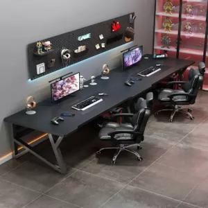 컴퓨터 데스크 2인용 노트북 학생용 게이밍 2000 선반 테이블 스터디 룸