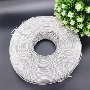투명 코팅 철사 케이블 타이 분재 와이어끈 다용도 원예부자재 철물점 식물지지대 코팅와이어 와이어줄