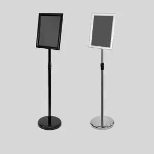 스탠드 꽂이 메뉴 상품 홍보 거치대 A3 A4 검정 은색 스탠드꽂이 홍보꽂이 디스플레이 홍보물거치대
