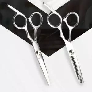 블런트 숱가위 앞머리 헤어 미용 강아지 가위 미용가위 애견미용가위 긴머리커트 틴닝가위