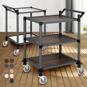 프리미엄 중 웨건 주방 다용도 카트 오픈트롤리 호텔 서빙카트 식당카트 음식카트 주방카트 이동식카트