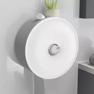 심플 점보롤 케이스 거치 화장지 휴지 디스펜서 걸이 업소용 까페 학원 사무실 화장지케이스 점보롤화장지