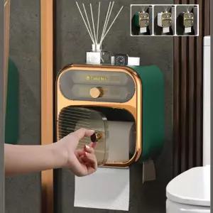 방수 휴지 디스펜서 수납함 화장실 화장지 케이스 휴지케이스 욕실