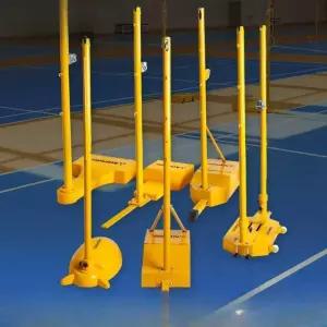 배드민턴 네트 지지대 족구 기둥 정식규격 홈 스탠드