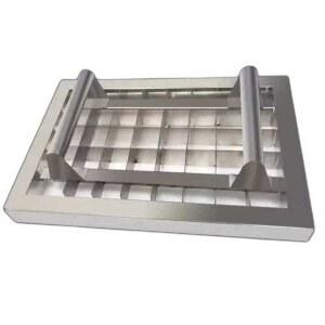 반죽 분할기 스텐 그리드 40개 1 업소용 컷터기 분배 호떡 베이킹 반죽분할기 자르기