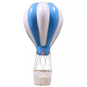 열기구 인테리어 모빌 소품 라탄 천장 장식