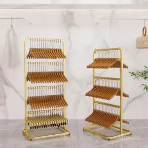 이동식 옷걸이정리대 행거 정리대 매장용 3단