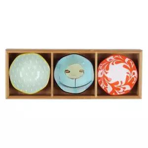 반찬나눔접시 디저트 반찬접시 업소용 일식집 분할접시 사각나눔접시 나무트레이 회접시