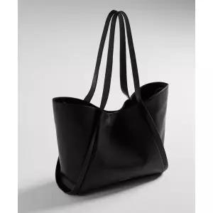 JILL BY JILLSTUART 질바이질스튜어트 다니엘 블랙 쇼퍼백 - 레더 ver JLBA6E300BK 463876