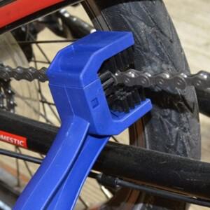 사이클링 바이크 오토바이 자전거 체인 클린 브러시 기어 그런지 모토 클리너 야외 스크러버 도구