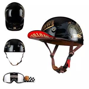 오토바이 헬멧 반모 여름 오픈페이스 여름헬멧 오토바이반모 자전거 클래식 킥보드 남녀공용