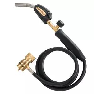 그린묵캠핑 점화토치 부탄가스용 용접 노즐 점화 토치 야외