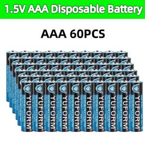 2024NEW 1.5V AAA 일회용 알카라인 건전지 Led 라이트 장난감 Mp3 카메라 플래시 면도기 CD 플레이어 와이